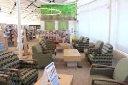 12.3 Vaughan Public Libraries, Vellore Village Branch. Casual seating area....
